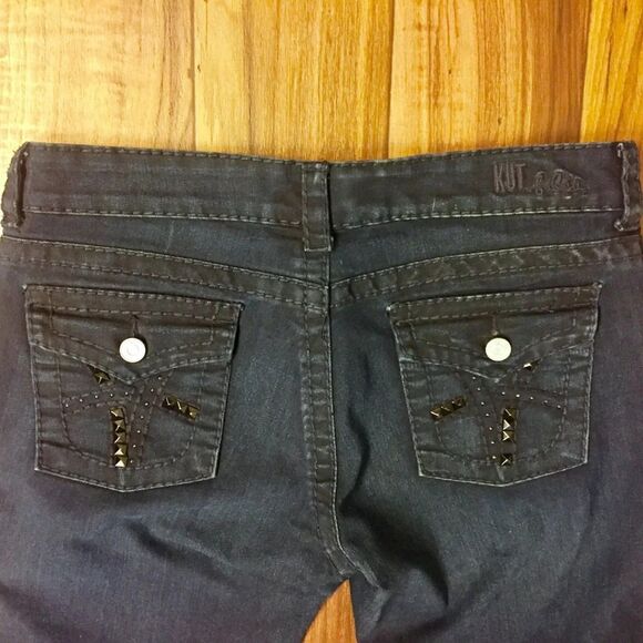 KUT from the Cloth Dark Wash Jeans - Picture 5 of 7